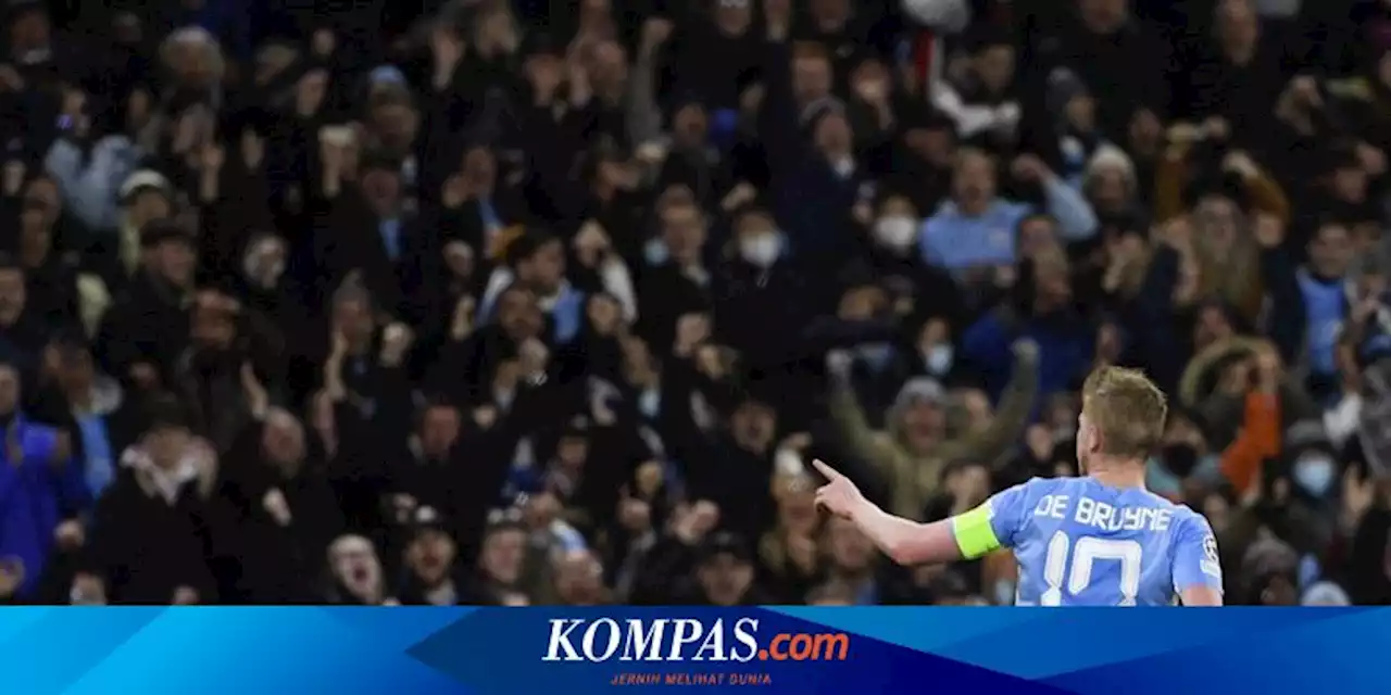 Man City Vs Atletico, Fakta-fakta Gol Kevin De Bruyne