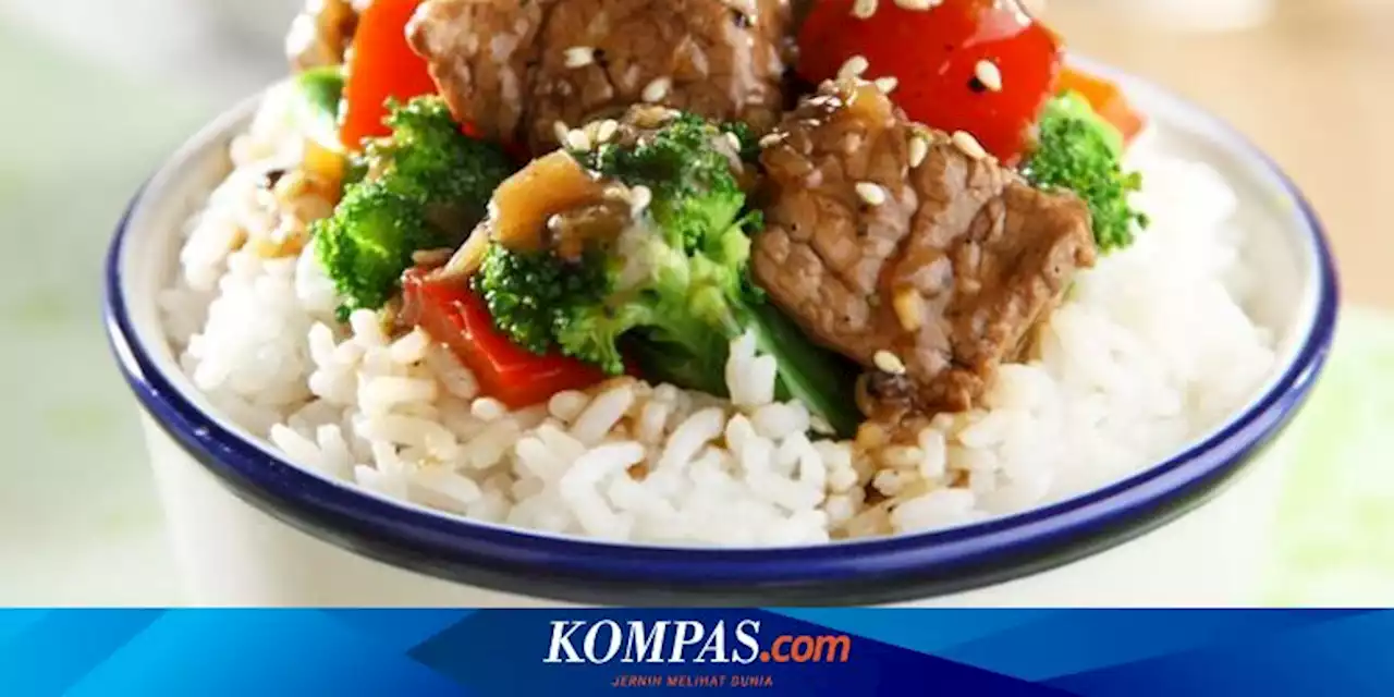 Resep Nasi Siram Sapi Brokoli, Menu Sahur Sekali Masak Sayur dan Sapi