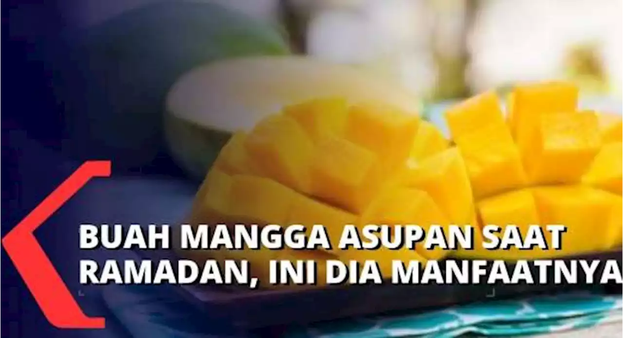 Jadi Salah Satu Pilihan untuk Dikonsumsi Saat Ramadan, Inilah Manfaat Buah Mangga Bagi Tubuh Kita