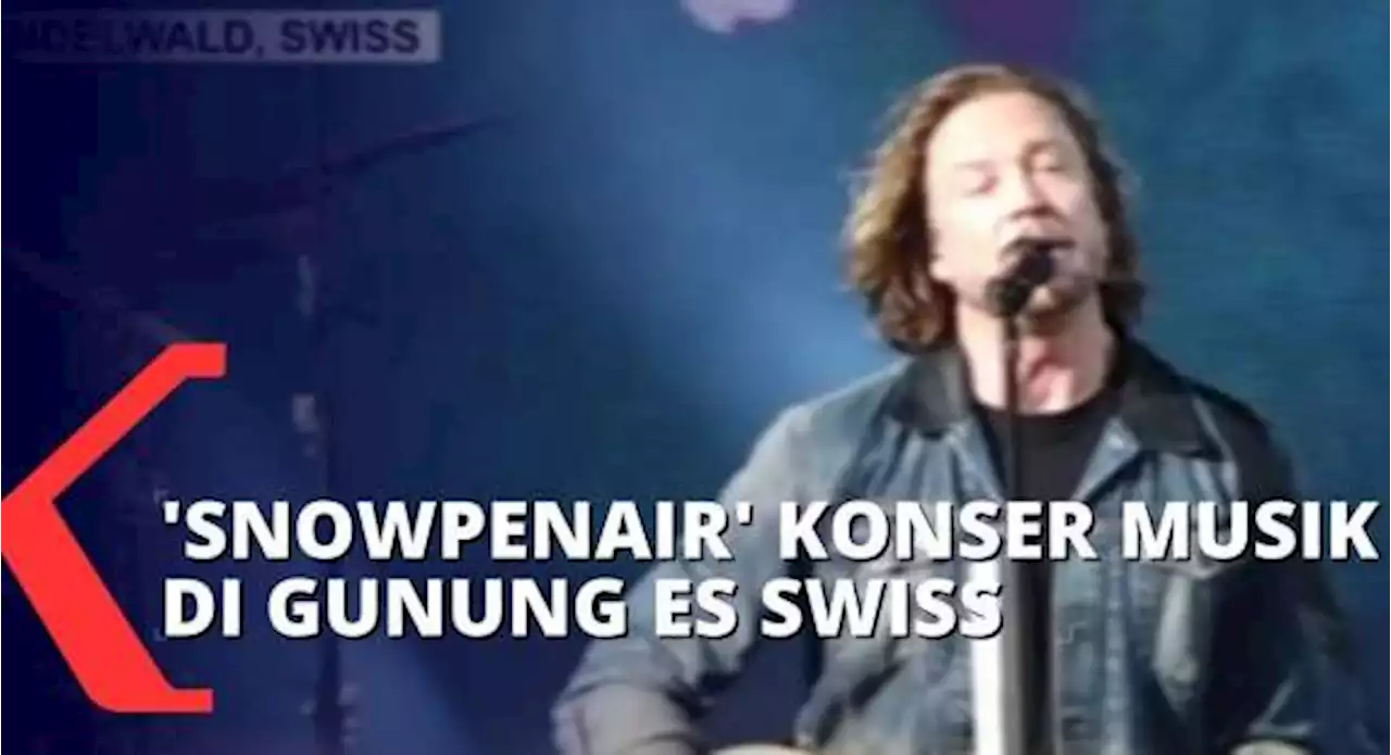 Sempat Tertunda 2 Tahun Akibat Pandemi, Konser 'Snowpenair' Kembali Diadakan di Swiss!