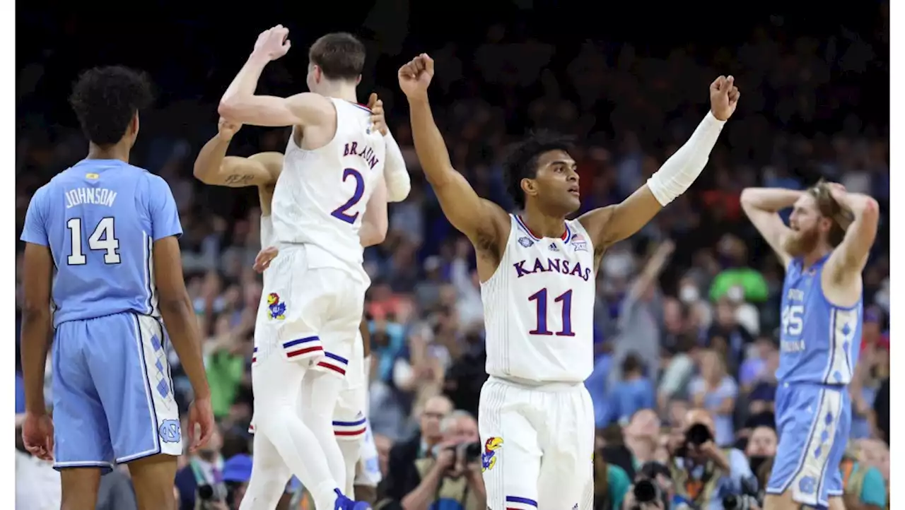 Kansas beats North Carolina for NCAA title with thrilling comeback