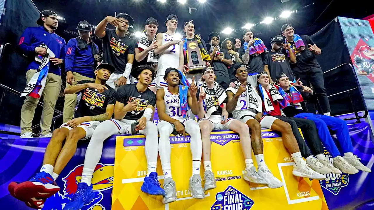 Social Media Reacts to Kansas' Epic Comeback in Title Win Over North Carolina