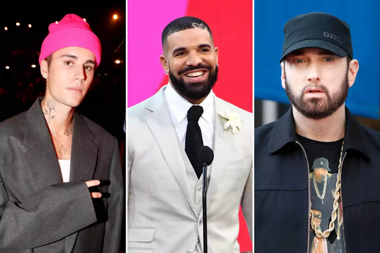 Justin Bieber, Drake, Eminem among artists hacked on YouTube