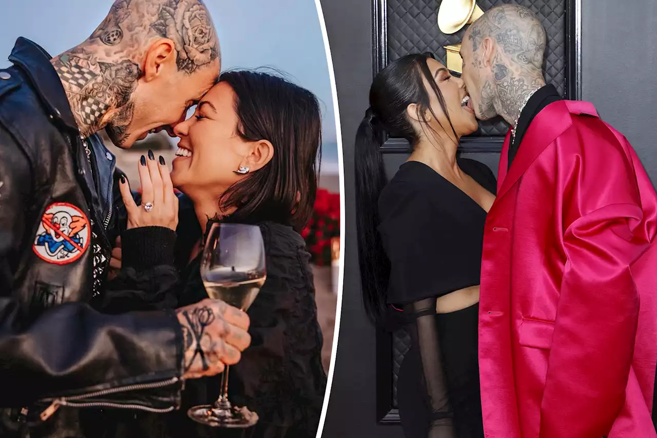 Kourtney Kardashian and Travis Barker marry in Las Vegas