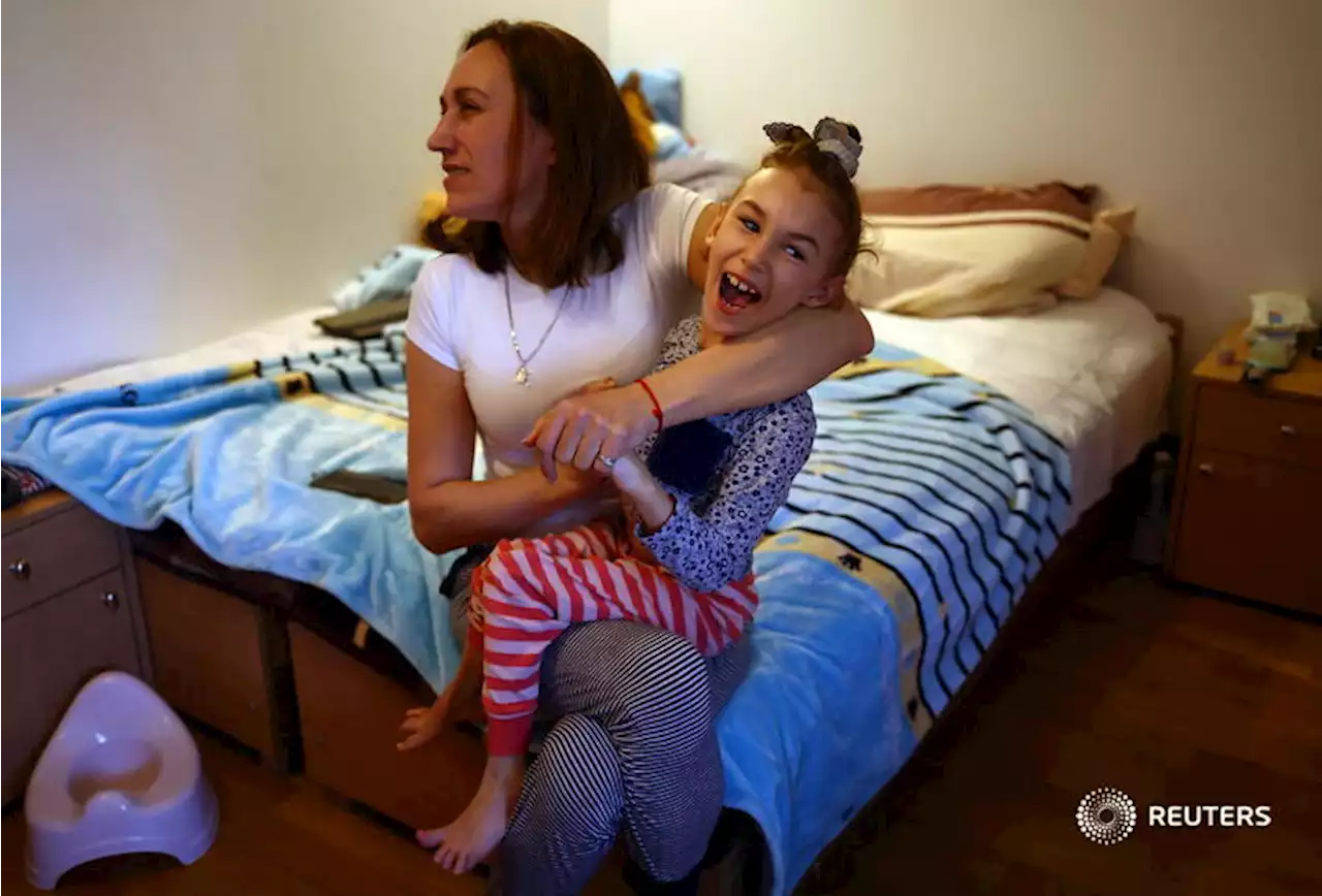 Play and therapy pool ease trauma for Ukrainian refugee girl in Poland