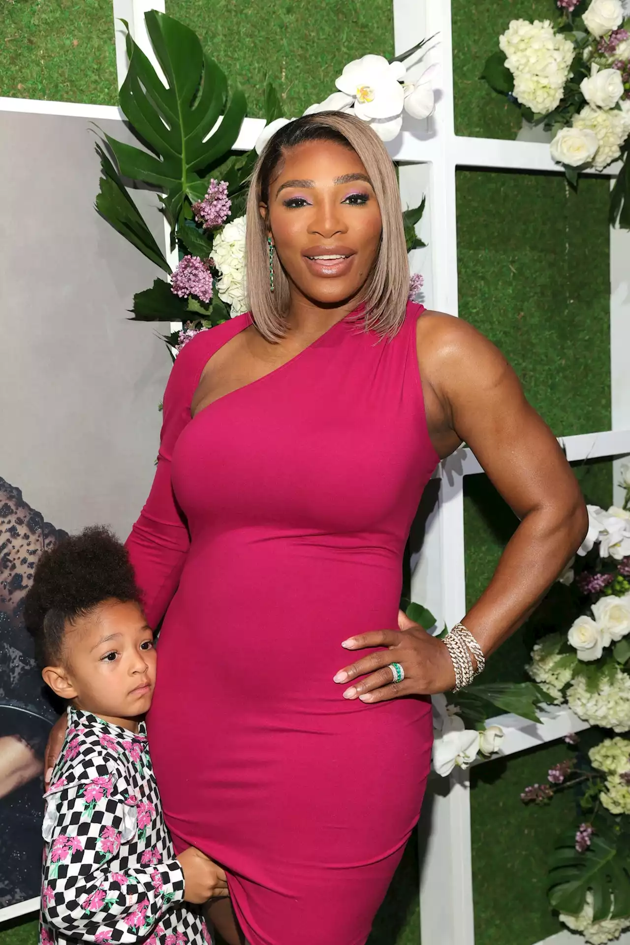 Serena Williams And Daughter Olympia Are A Perfect Match In Paris