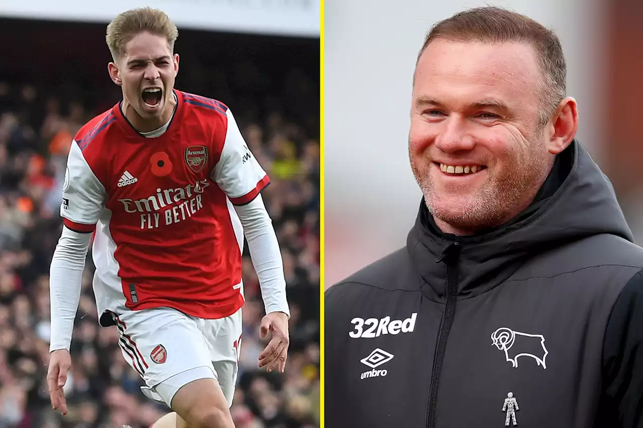 Rooney reveals he tried to sign Arsenal star Smith Rowe on loan for Derby