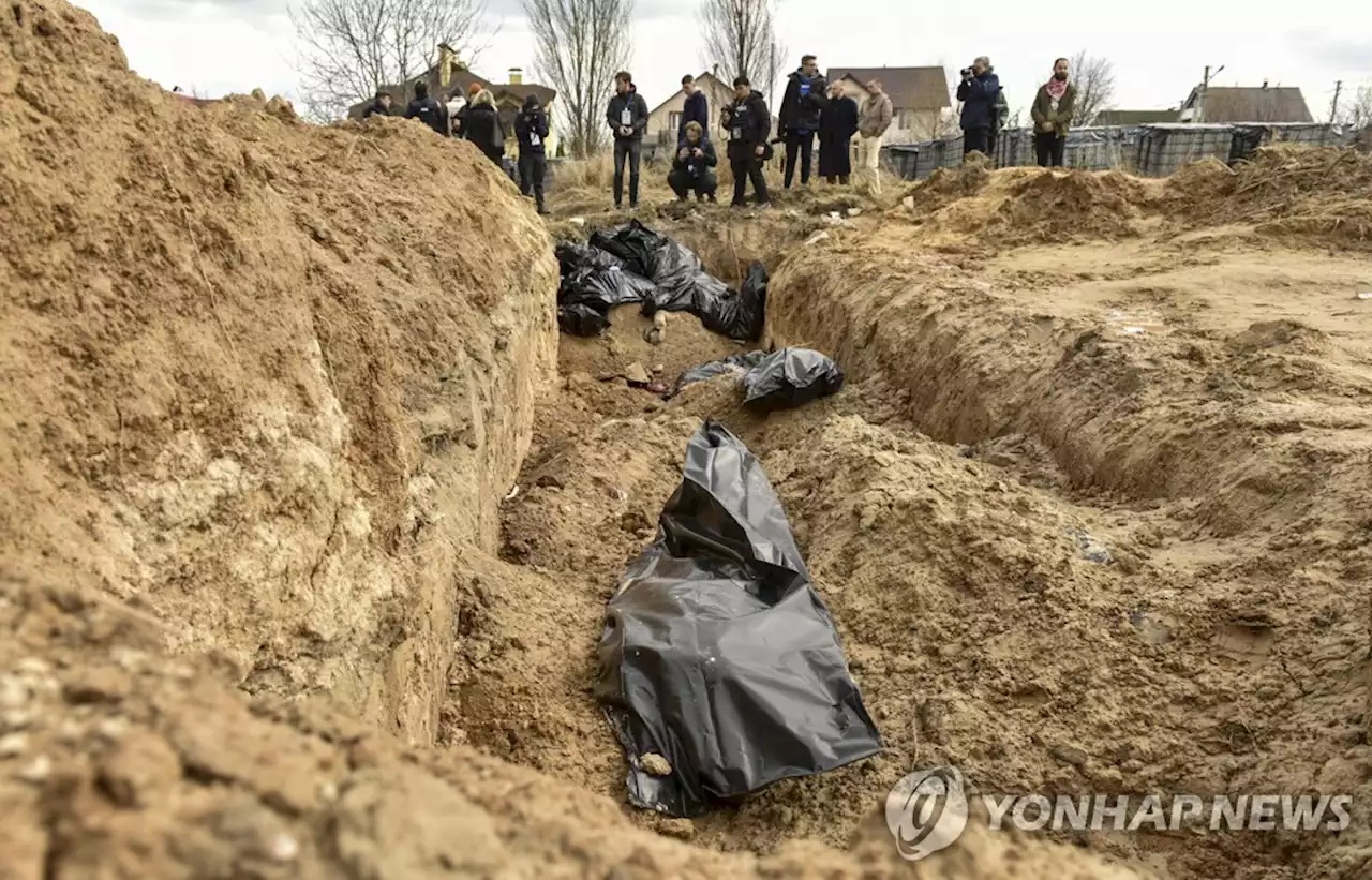 [우크라 침공] 젤렌스키 '다른지역 학살규모 부차보다 클 수도'(종합) | 연합뉴스