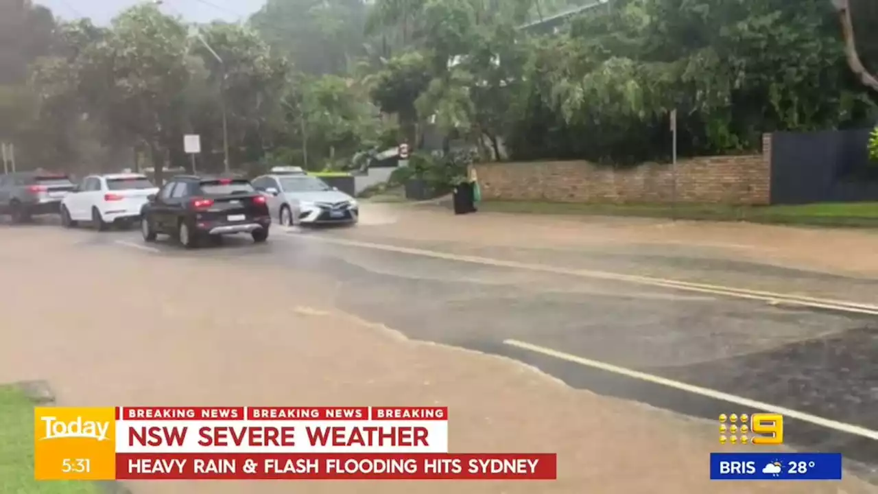 Heavy rain batters Sydney with the worst yet to come