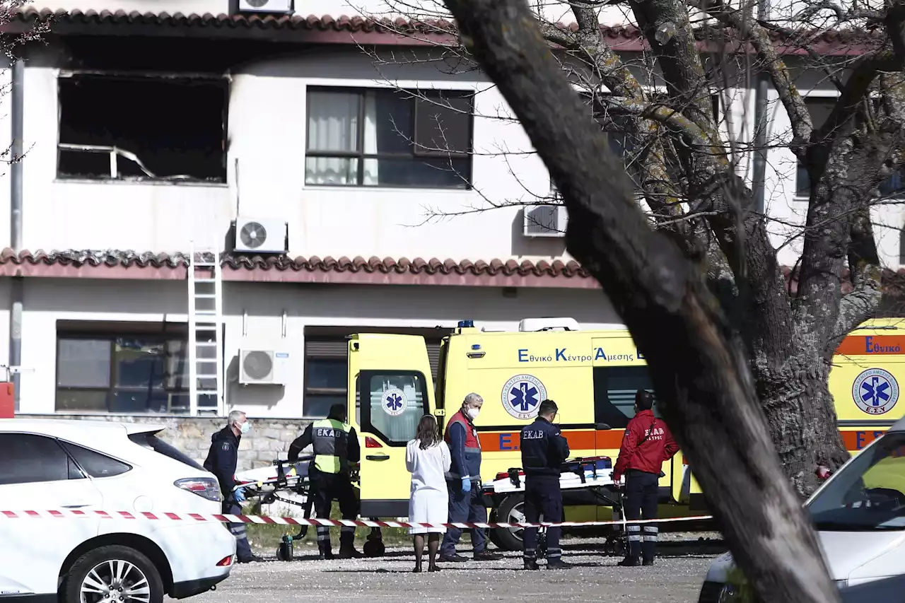 Greece: Hospital fire in COVID-19 ward leaves 1 dead