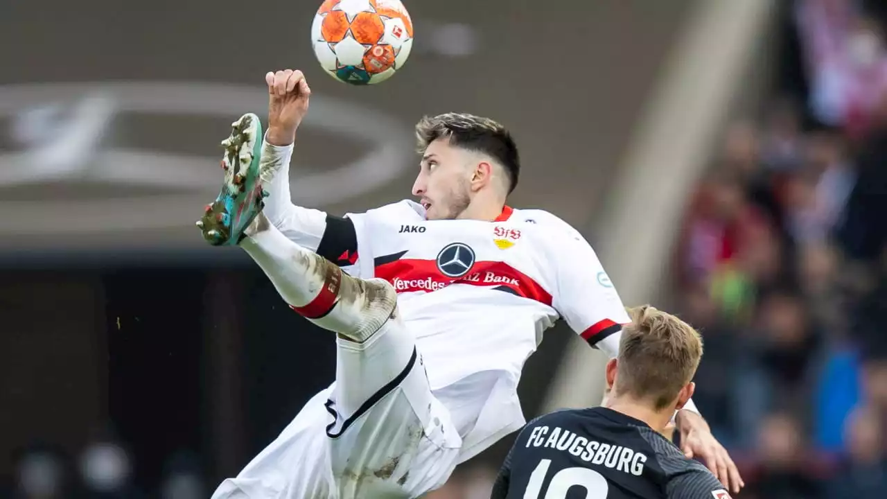 Karazor vom VfB Stuttgart vor dem Spiel gegen Dortmund im Interview