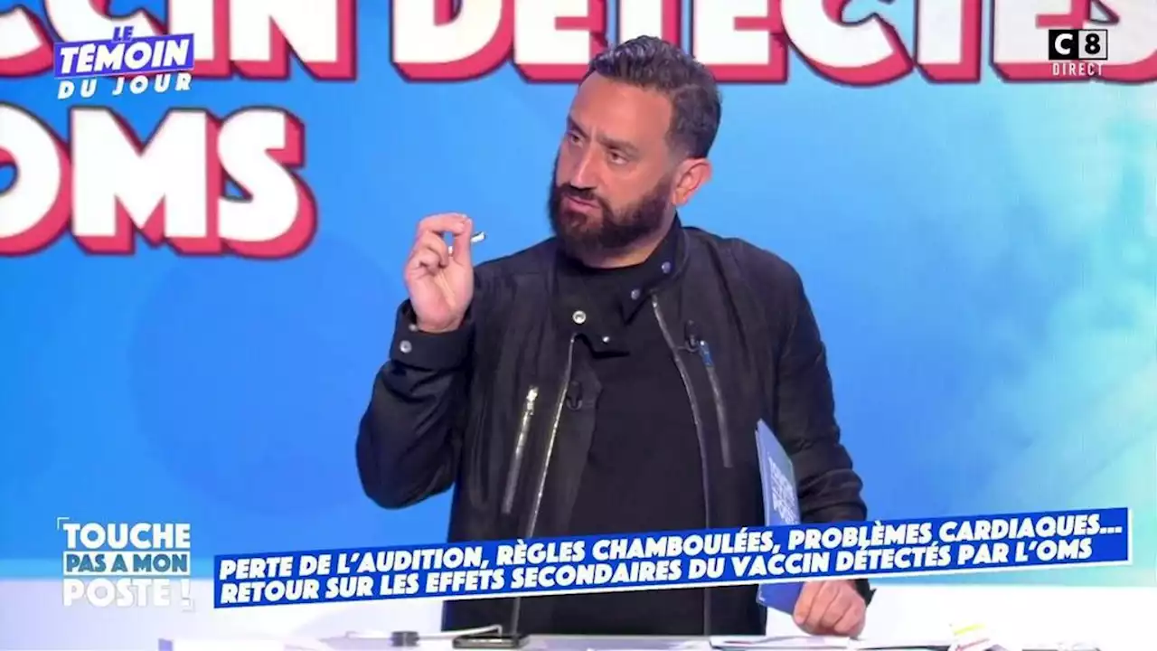 Cyril Hanouna : sa prise de position très discutable sur le vaccin contre le Covid-19