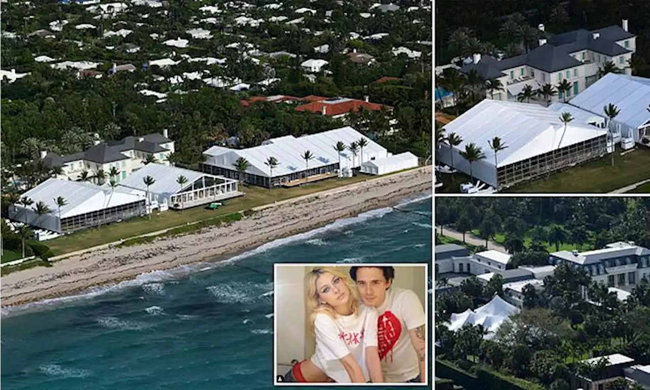 Marquees erected at Nicola Peltz's £76m family home ahead of wedding