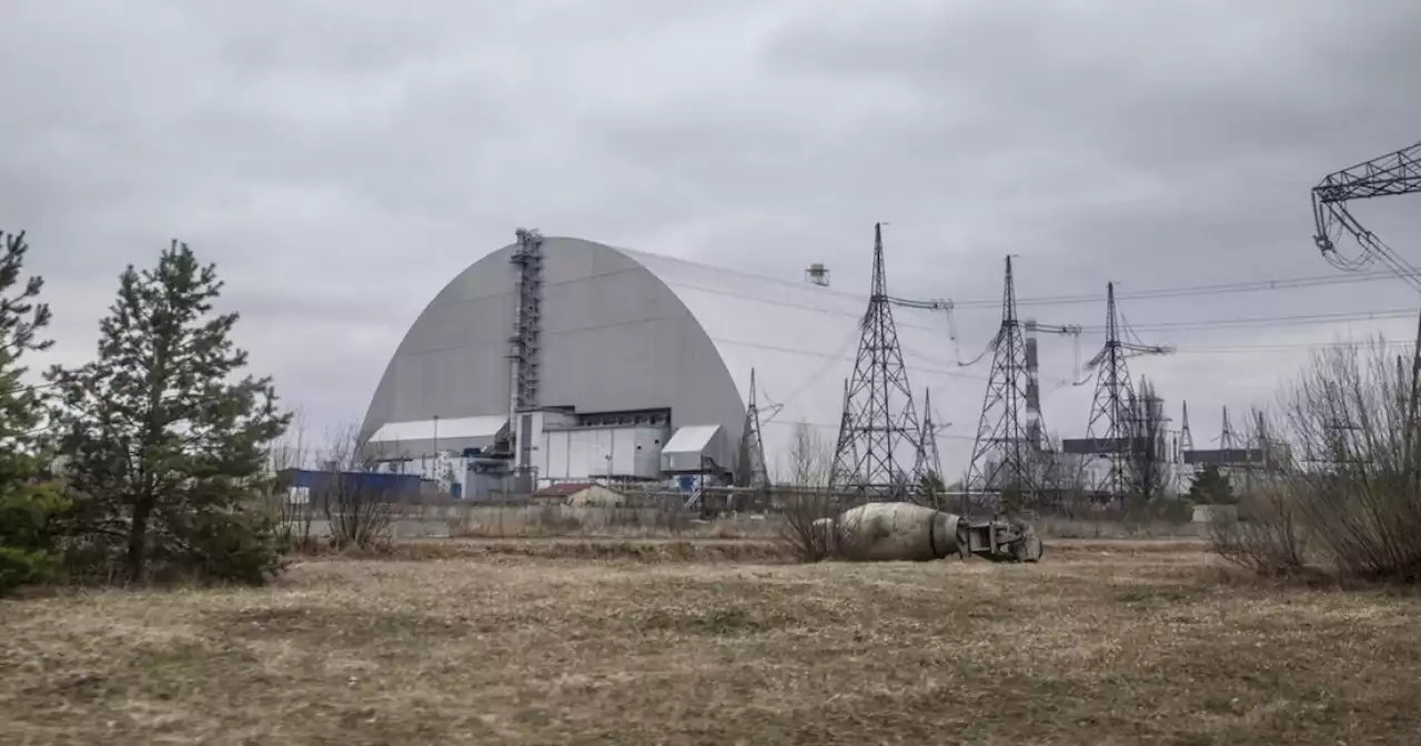 Drone footage shows Russian trenches in radioactive Chernobyl exclusion zone