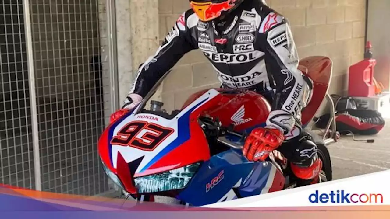 Marc Marquez Geber Honda CBR600RR, Siap Balapan MotoGP Lagi?