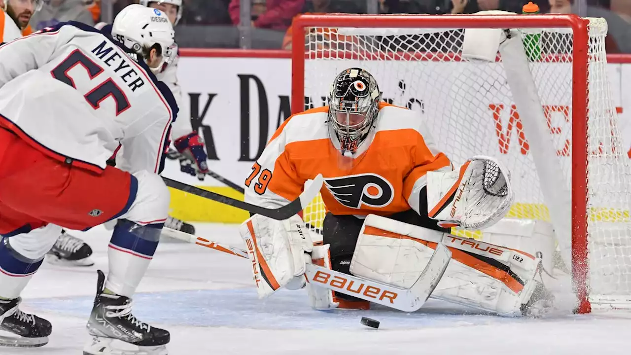 Blue Jackets snap seven-game winless skid with 4-2 win over Flyers