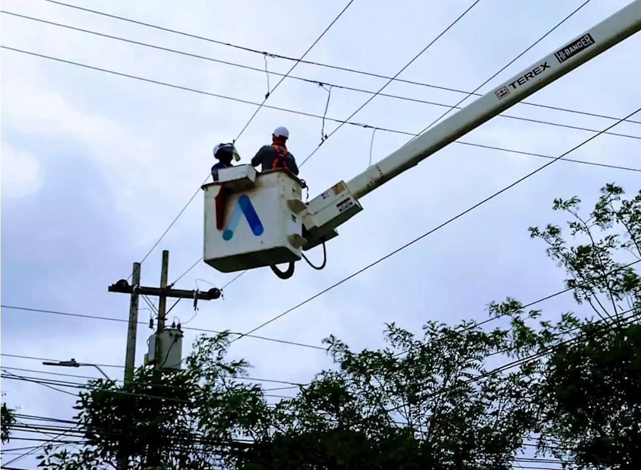 Intervención de dos circuitos dejará sin luz a varios sectores de B/quilla