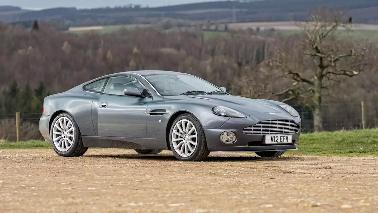 In Photos: Aston Martin Vanquish That First Belonged To Hugh Grant Is Up For Sale