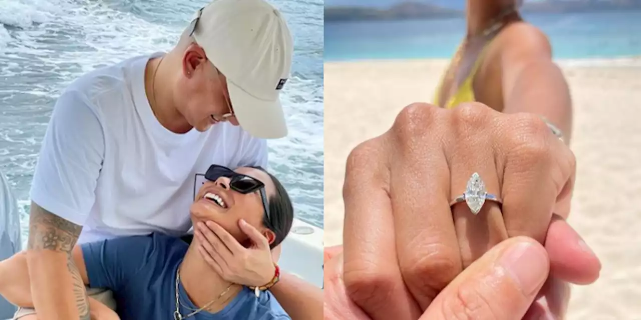 Here's a closer look at Maxine Medina's gorgeous engagement ring