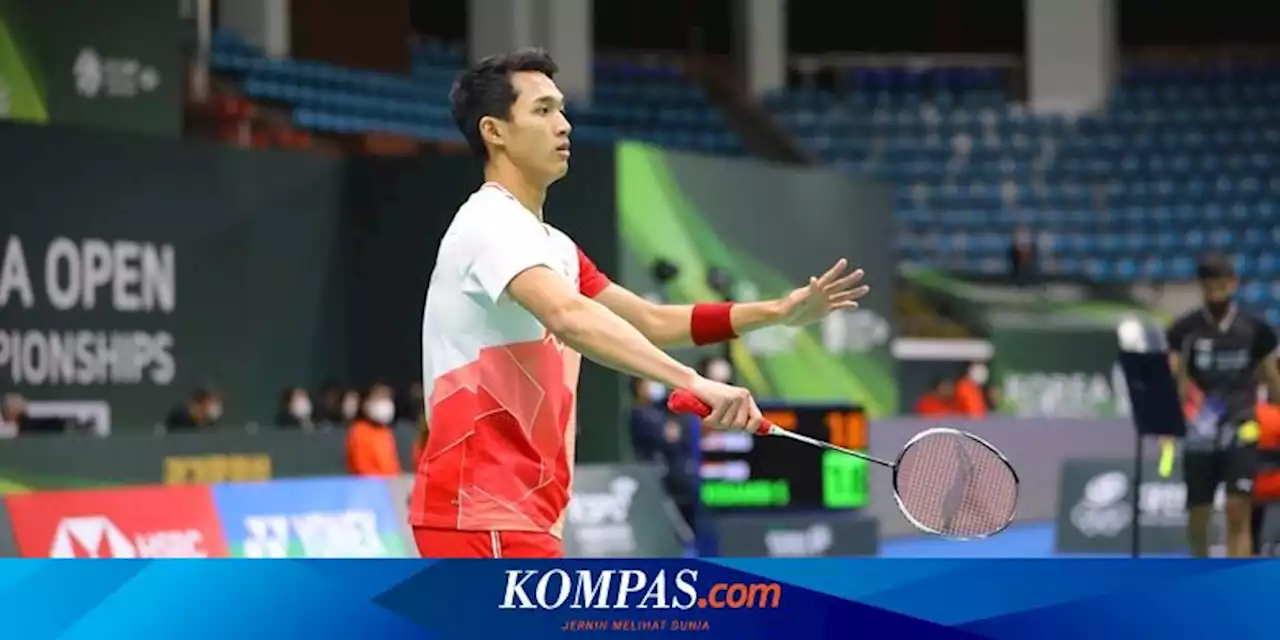 Korea Open 2022: Jonatan Christie Masih Jet Lag dari Eropa