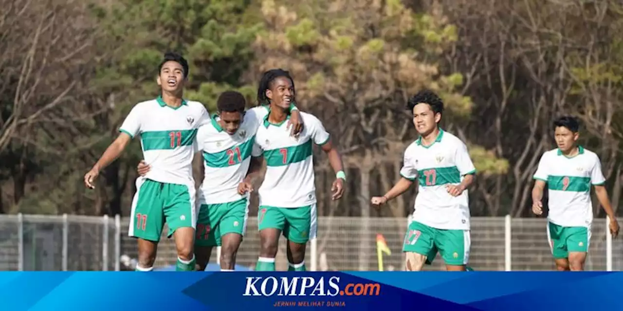 Timnas U19 Indonesia Sikat Pohang Steelers 2-0, Shin Tae-yong Berseri