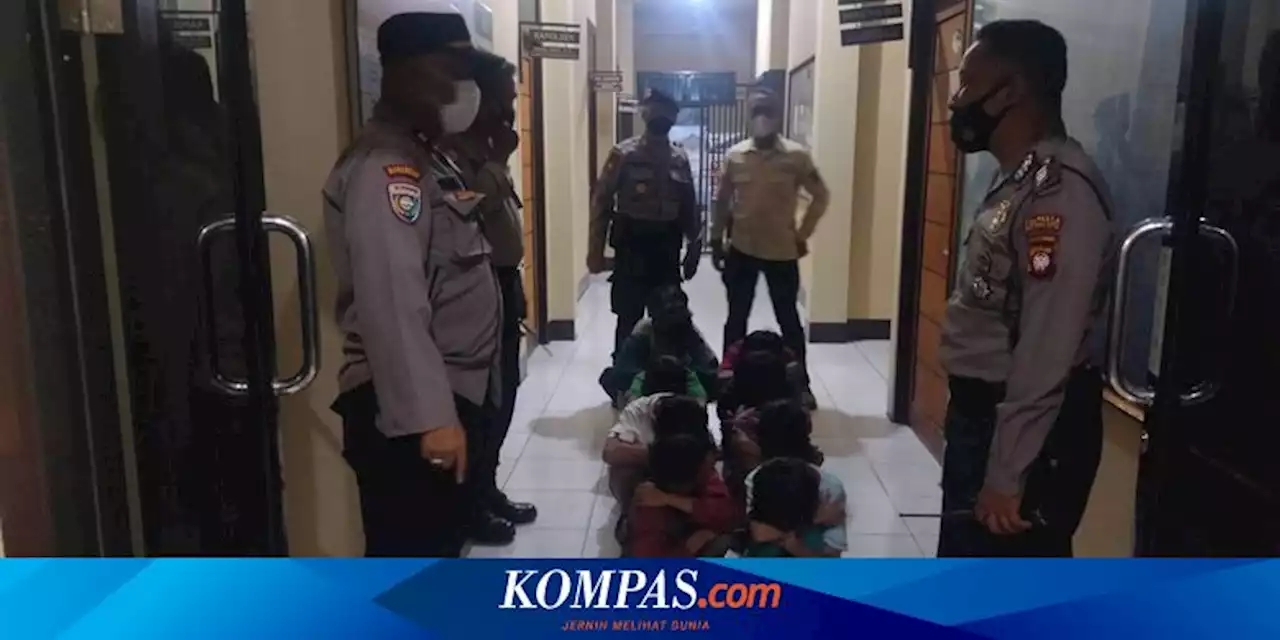 Perang Sarung Meresahkan di Pontianak, 9 Remaja Pria Diamankan Polisi