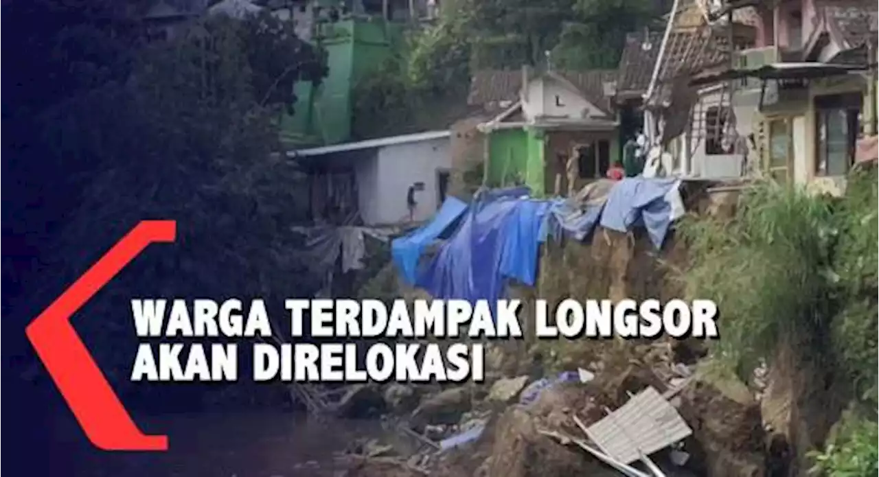 Warga Terdampak Longsor di Muharto Kota Malang Mendapat Bantuan