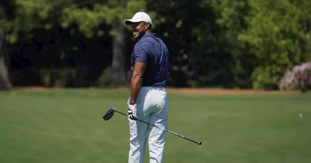 Golfers at the Masters are thrilled at Tiger Woods' swift return to Augusta