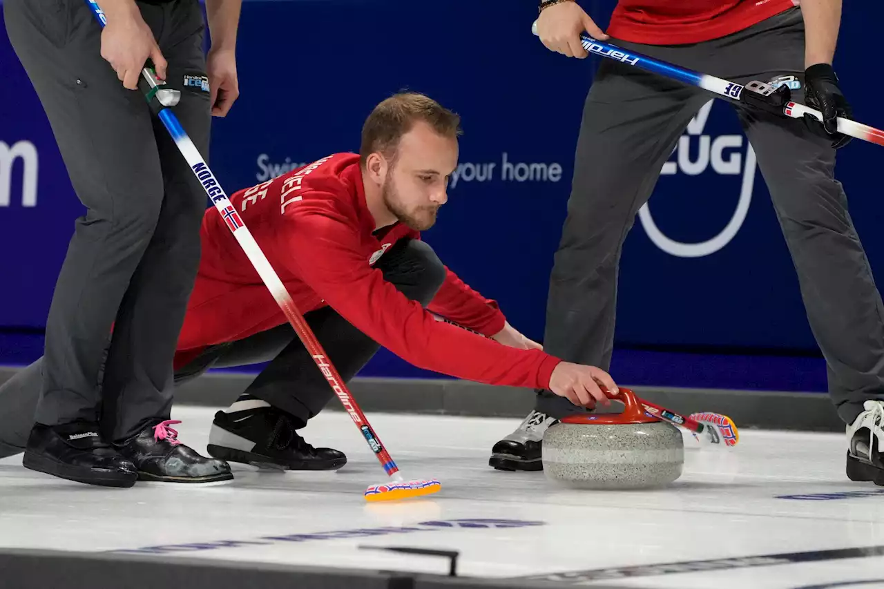 Curling-VM: Stortap for Norge mot Sveits