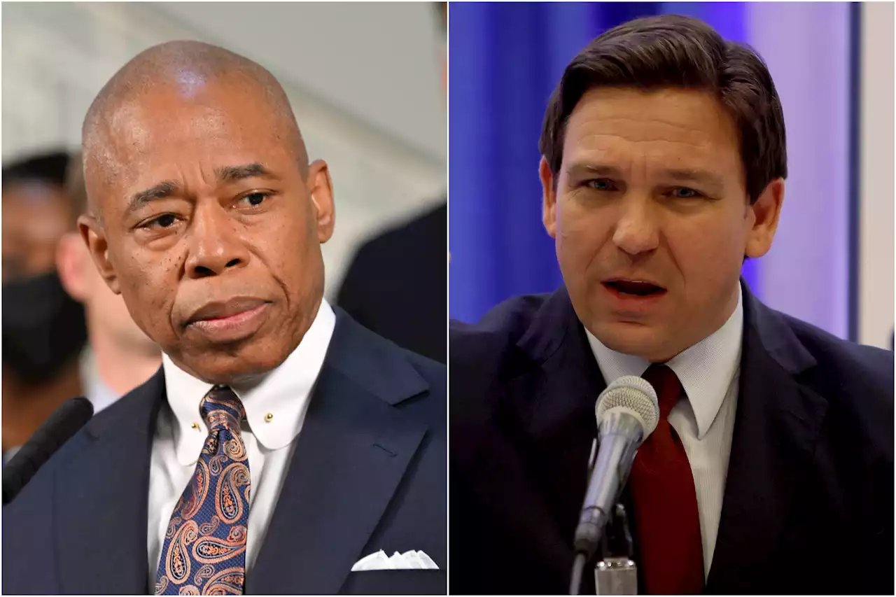 Ron DeSantis team calls Eric Adams' Florida billboard campaign 'desperate'