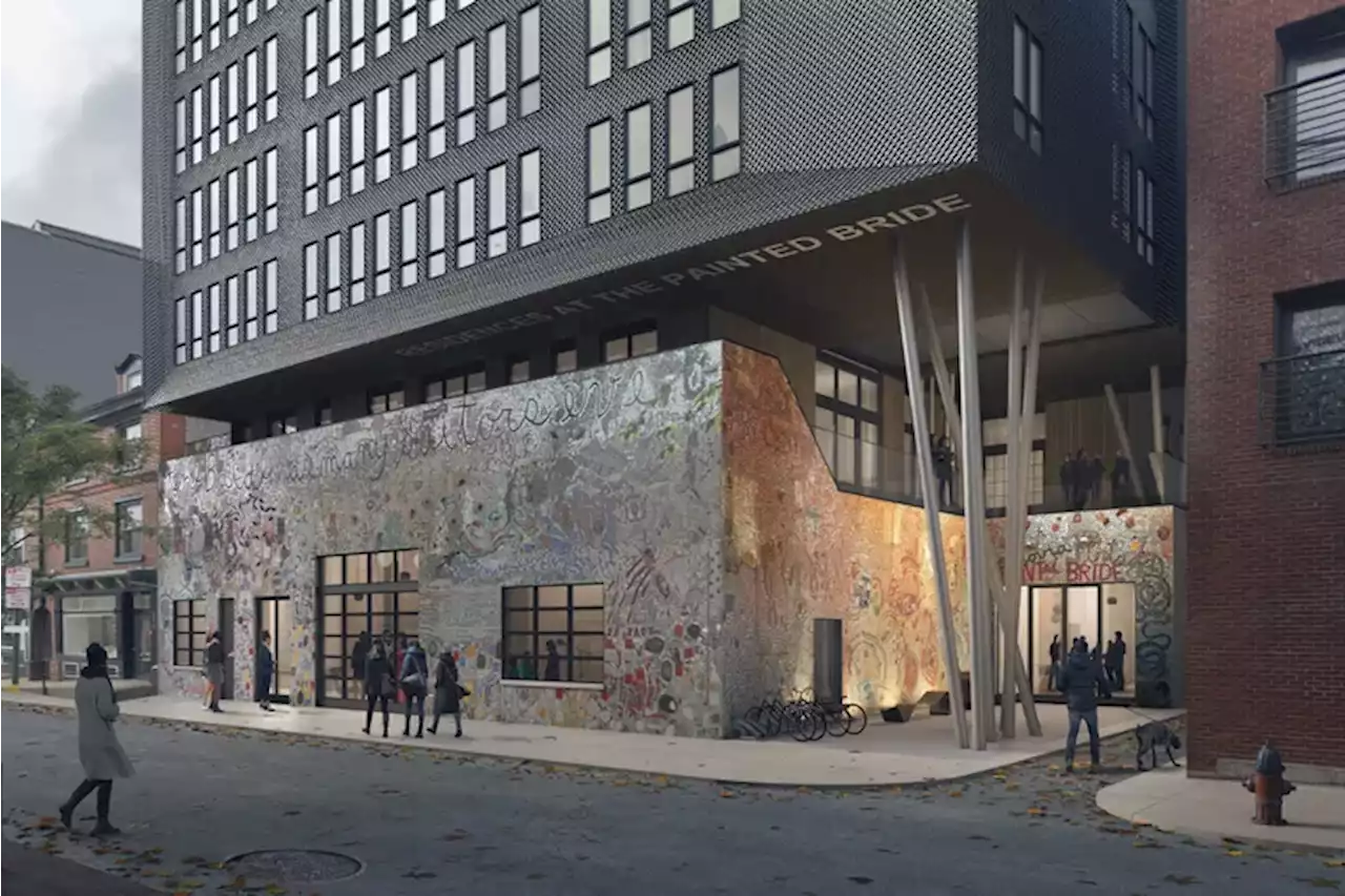 The Painted Bride Art Center has been sold with its signature mosaic intact