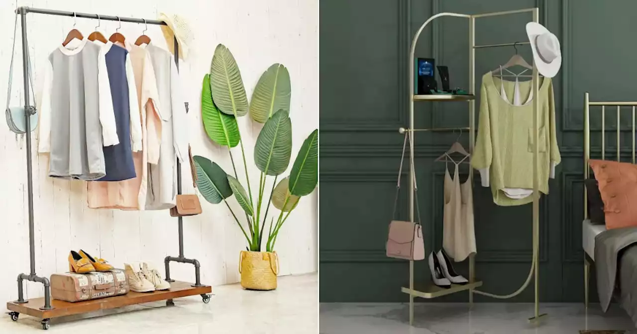 10 Stylish Clothing Racks That Double Your Storage Space