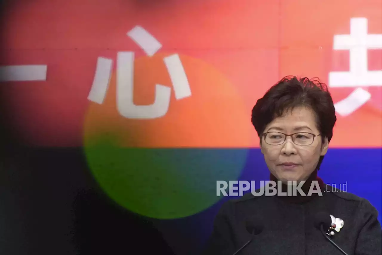 Carrie Lam Belum Terima Surat Pengunduran Diri John Lee |Republika Online