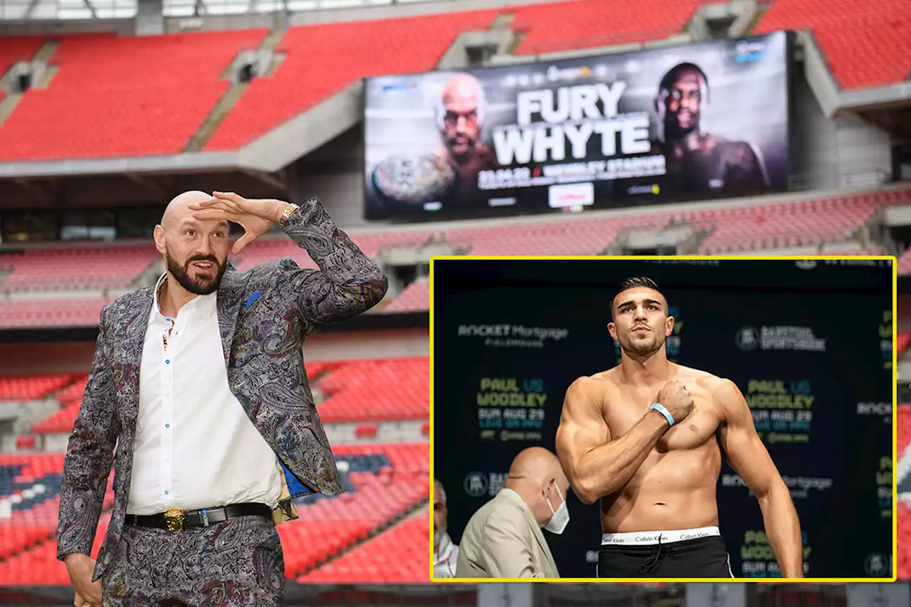 Tyson Fury vs Dillian Whyte full undercard announced, Tommy Fury opponent named