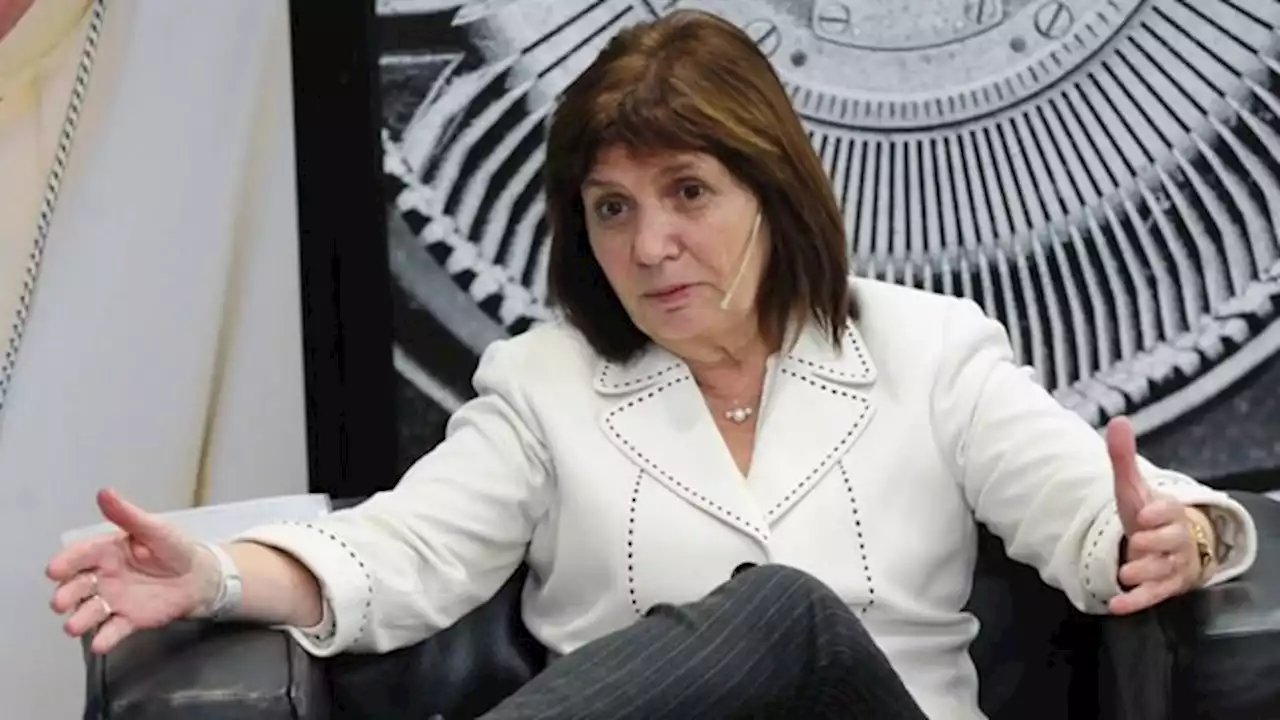 Patricia Bullrich: 'Los planes sociales ya no dan ningún resultado'