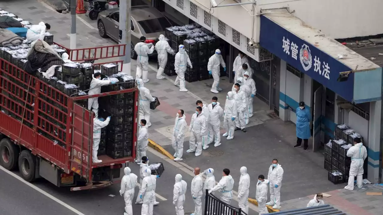 Lockdown drone warns Shanghai residents not to sing from windows