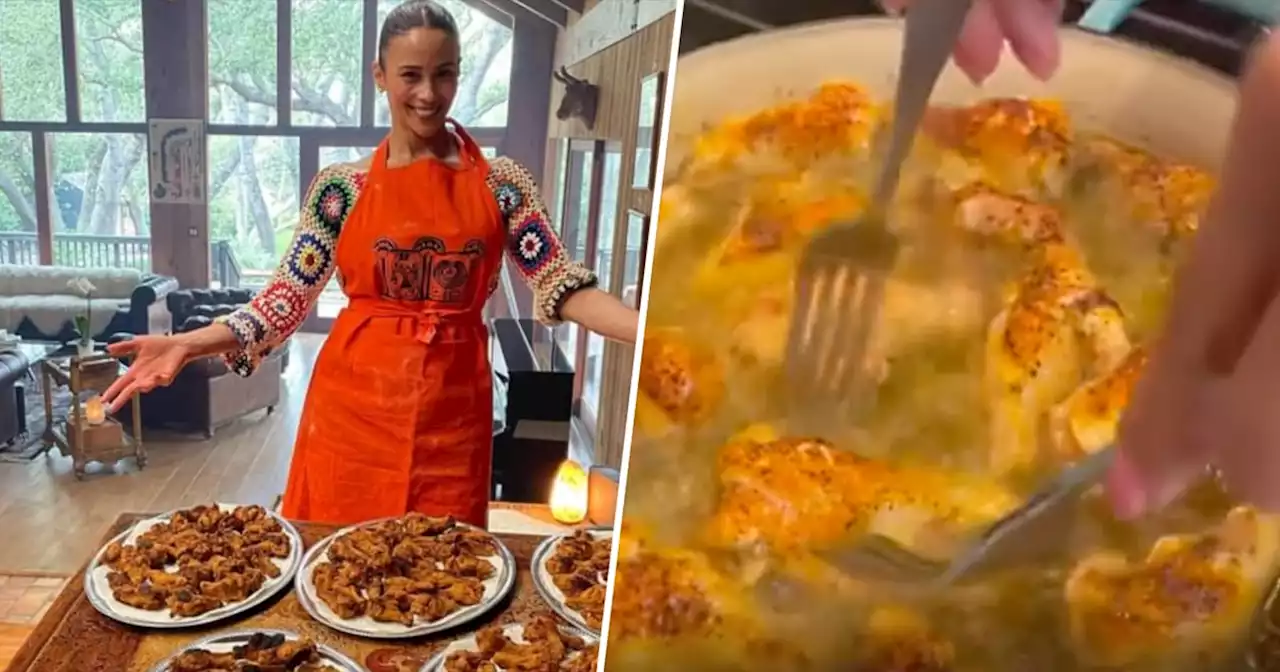 Paula Patton responds to people roasting her for ‘unseasoned’ fried chicken recipe