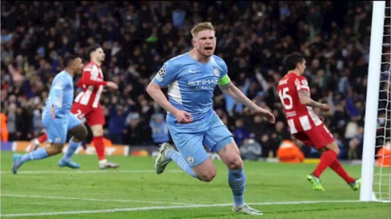 Manchester City Menang Tipis 1-0 Atas Atletico Madrid di Leg 1 Liga Champions