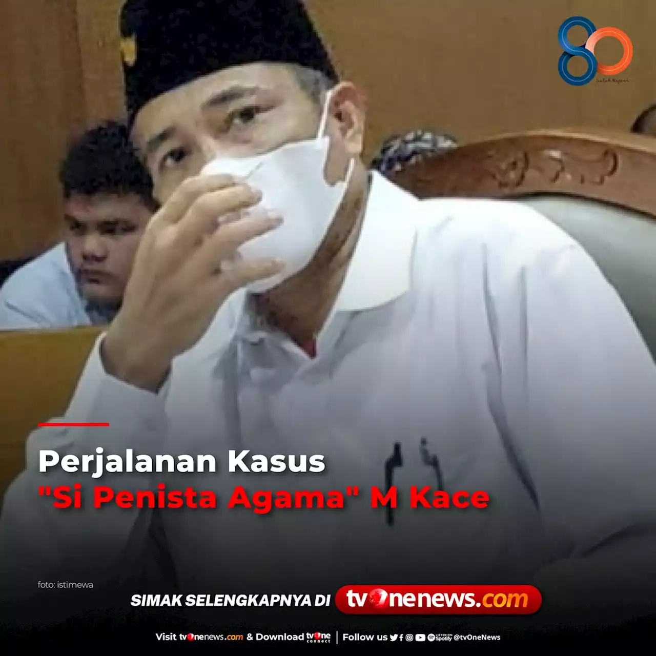 Perjalanan Kasus 'Si Penista Agama' M Kace