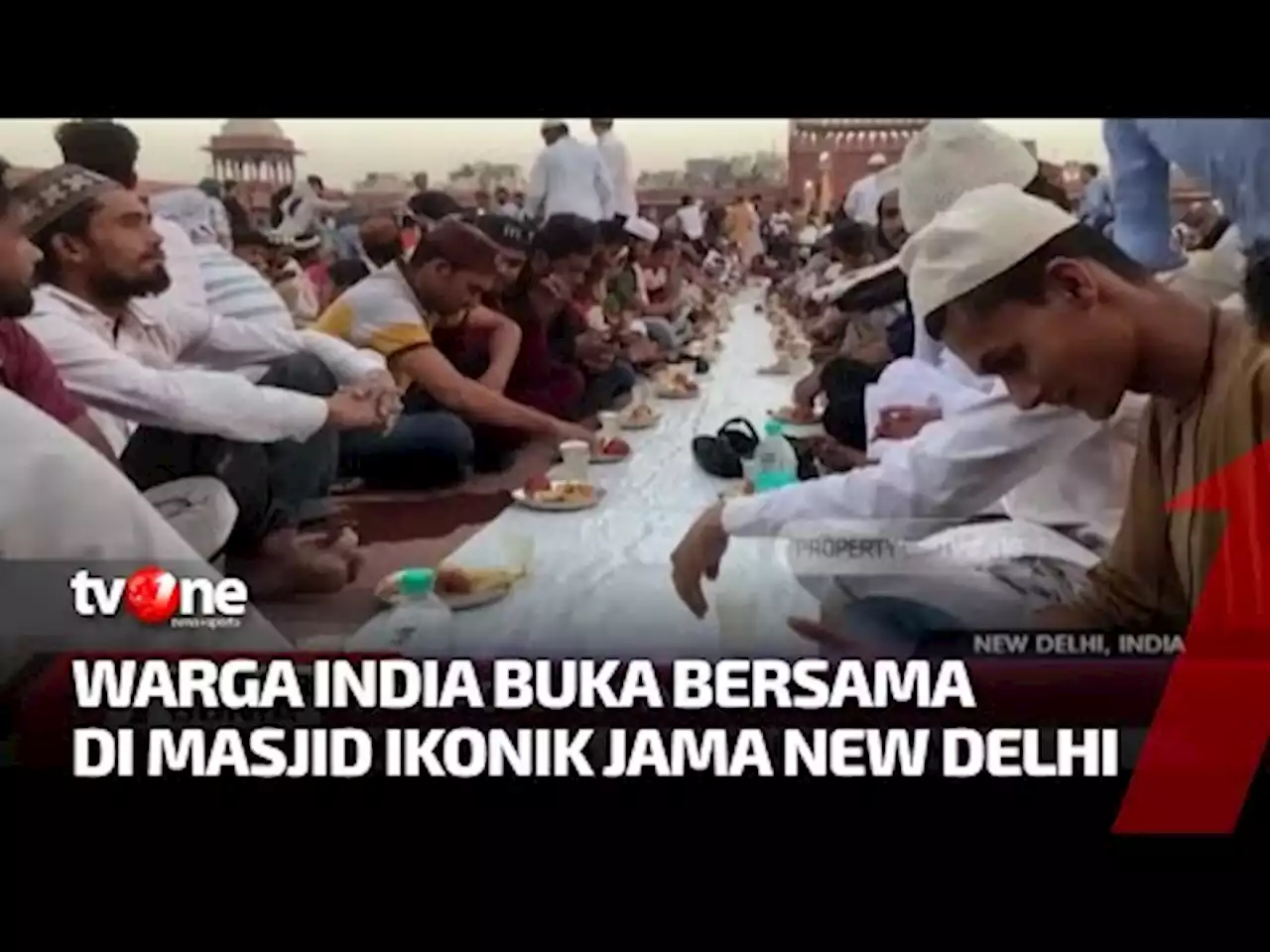 Suasana Berbuka Puasa Bersama Warga di India - tvOne