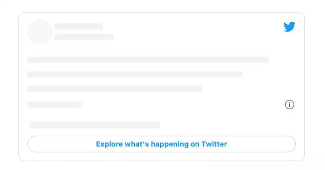 Twitter change leaves huge gaps in websites