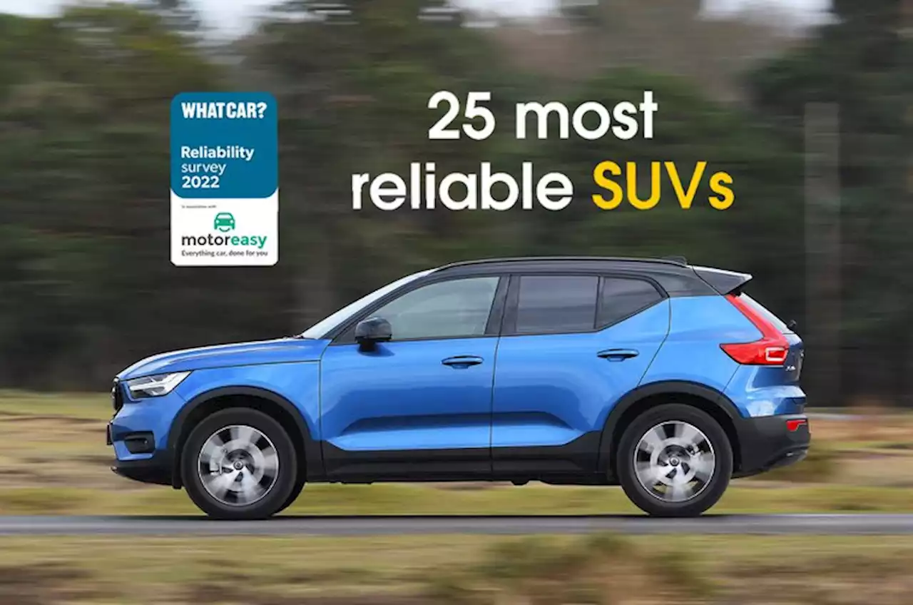 The 25 most reliable SUVs