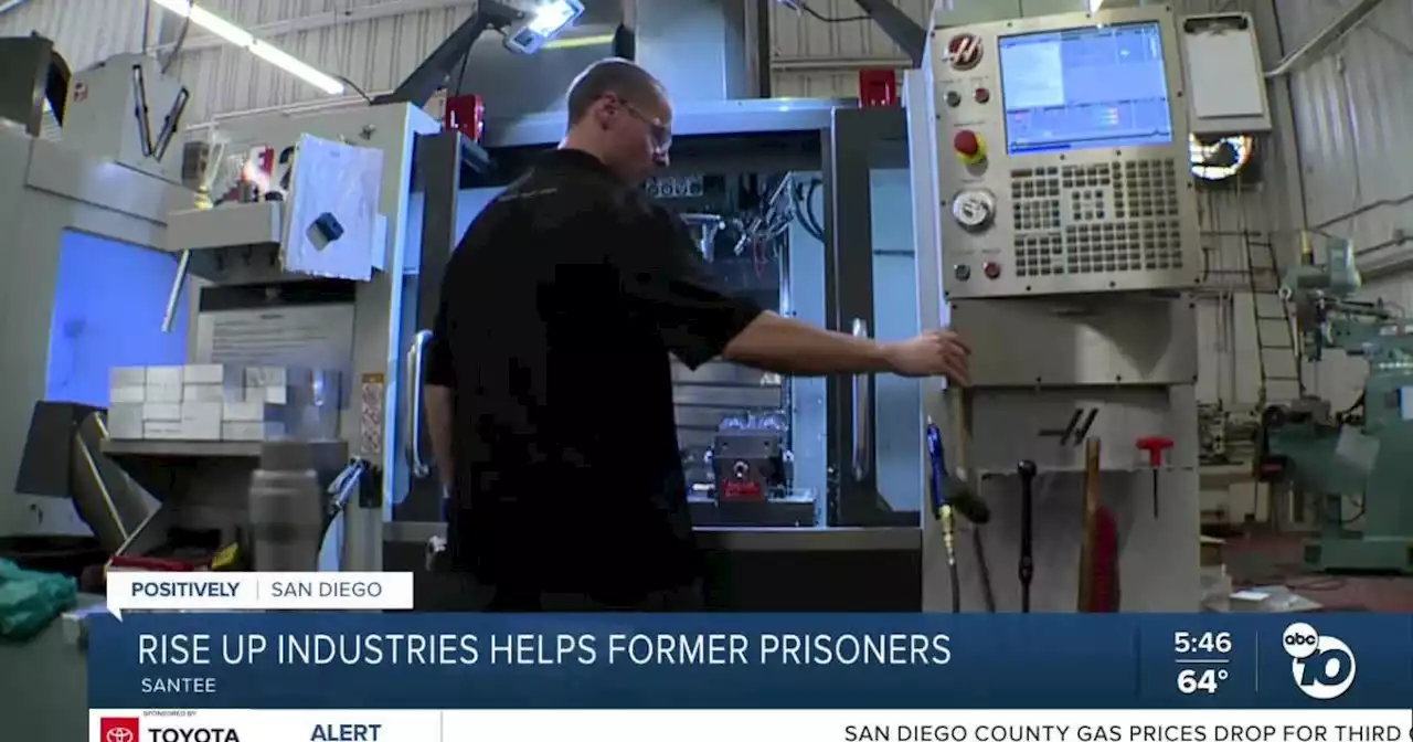 Rise Up industries in Santee helps former prisoners