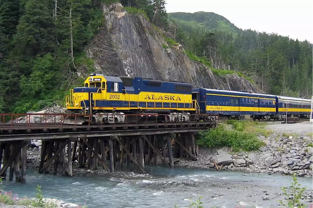 Woman hit and killed by train while walking dogs near Bird Point - Alaska Public Media