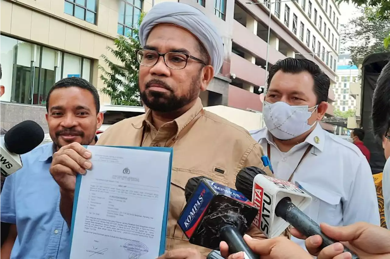 Ngabalin laporkan dugaan penipuan surat KSP ke Bareskrim