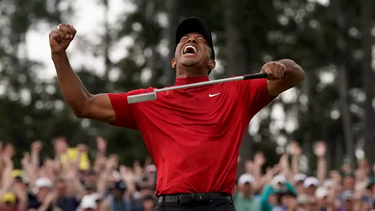 Golf: Tiger Woods schreibt beim Masters in Augusta Sport-Geschichte