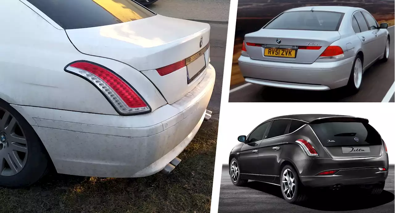 Does The Bangle-Butt BMW 7-Series Look Any Better With Lancia Delta Taillights? | Carscoops