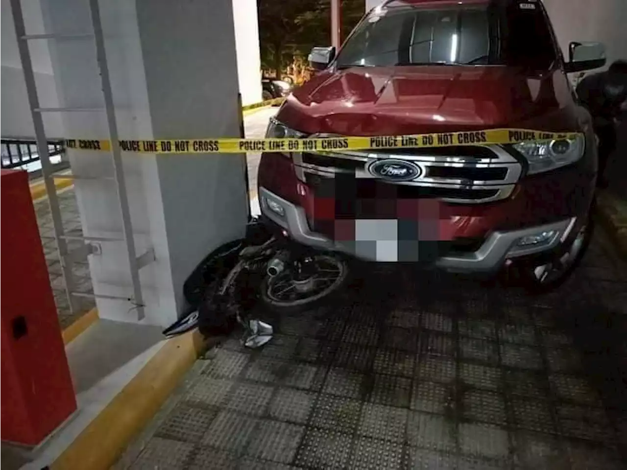 Hit-and-run driver, drags motorcycle stuck under his SUV to his home 2 km away, nabbed