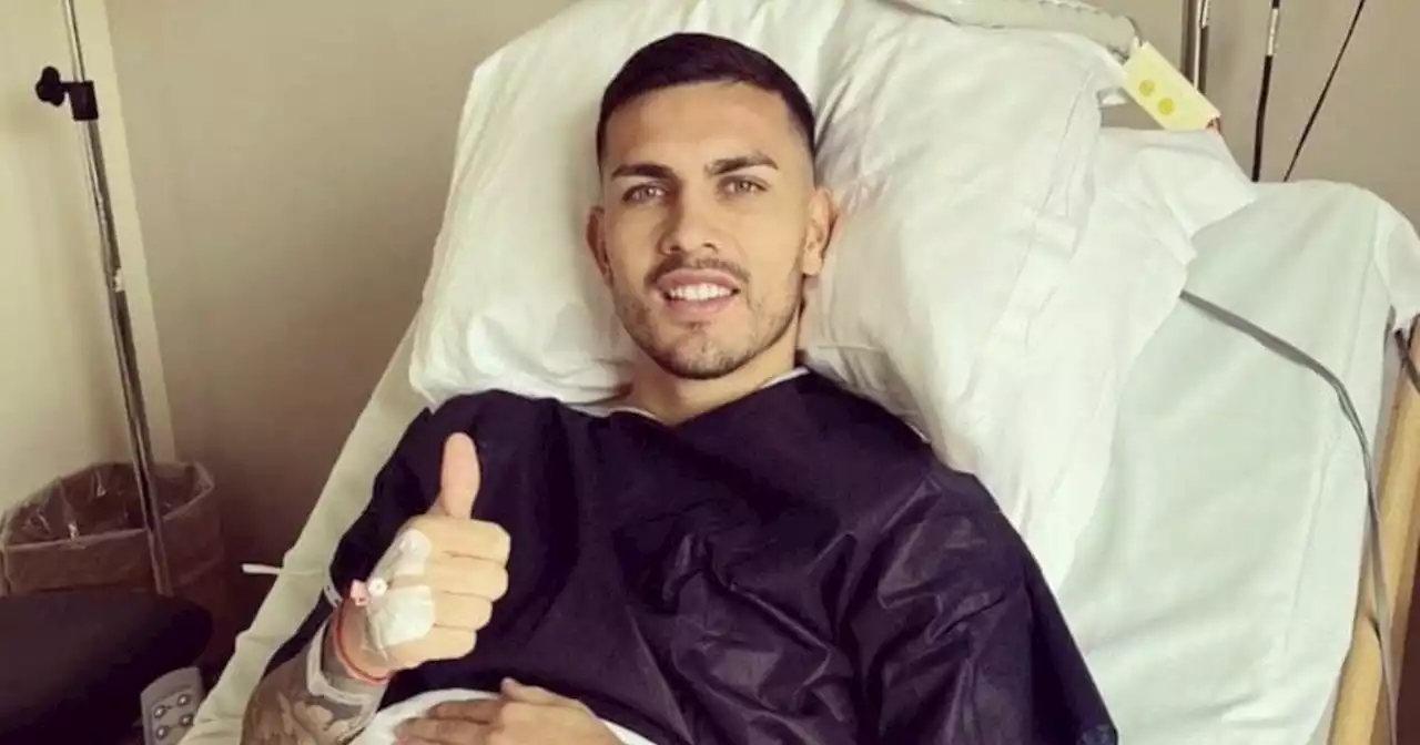 Leandro Paredes fue operado y ya empieza su recuperación con la ilusión de llegar a Qatar 2022