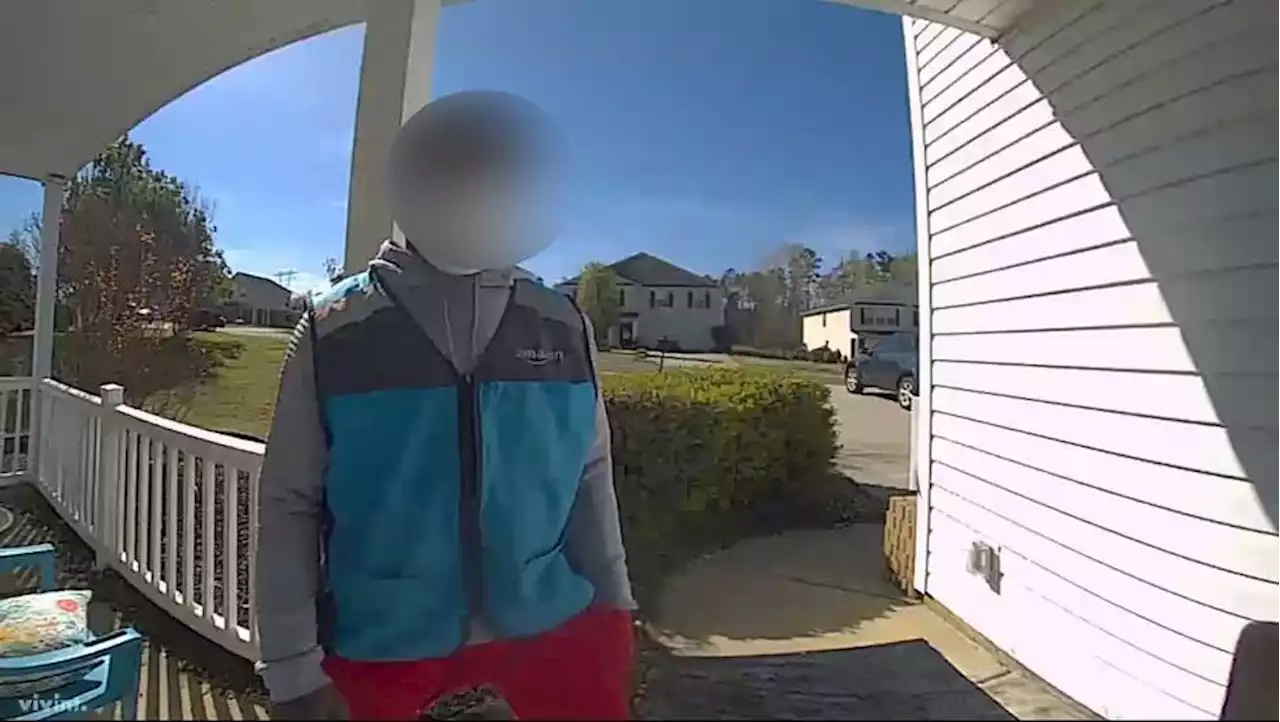 WATCH: Amazon worker accused of forcing his way into woman’s house